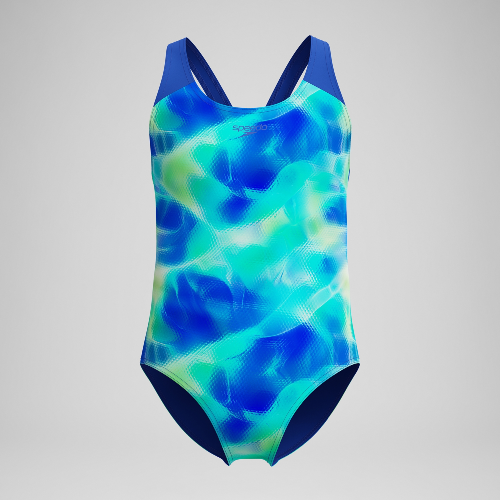 Speedo Print Splashback One Piece (Blue)