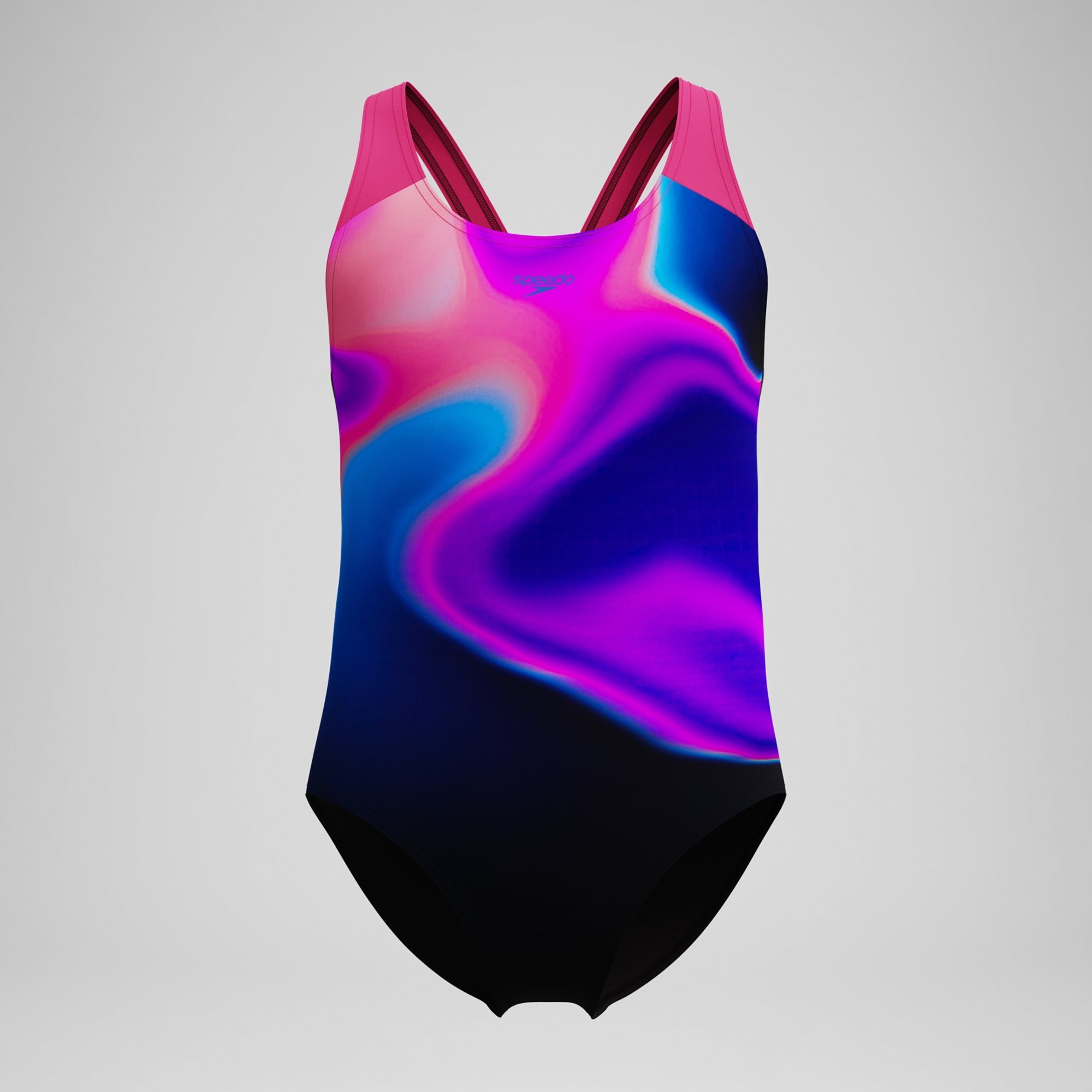 Speedo Print Splashback One Piece (Pink)