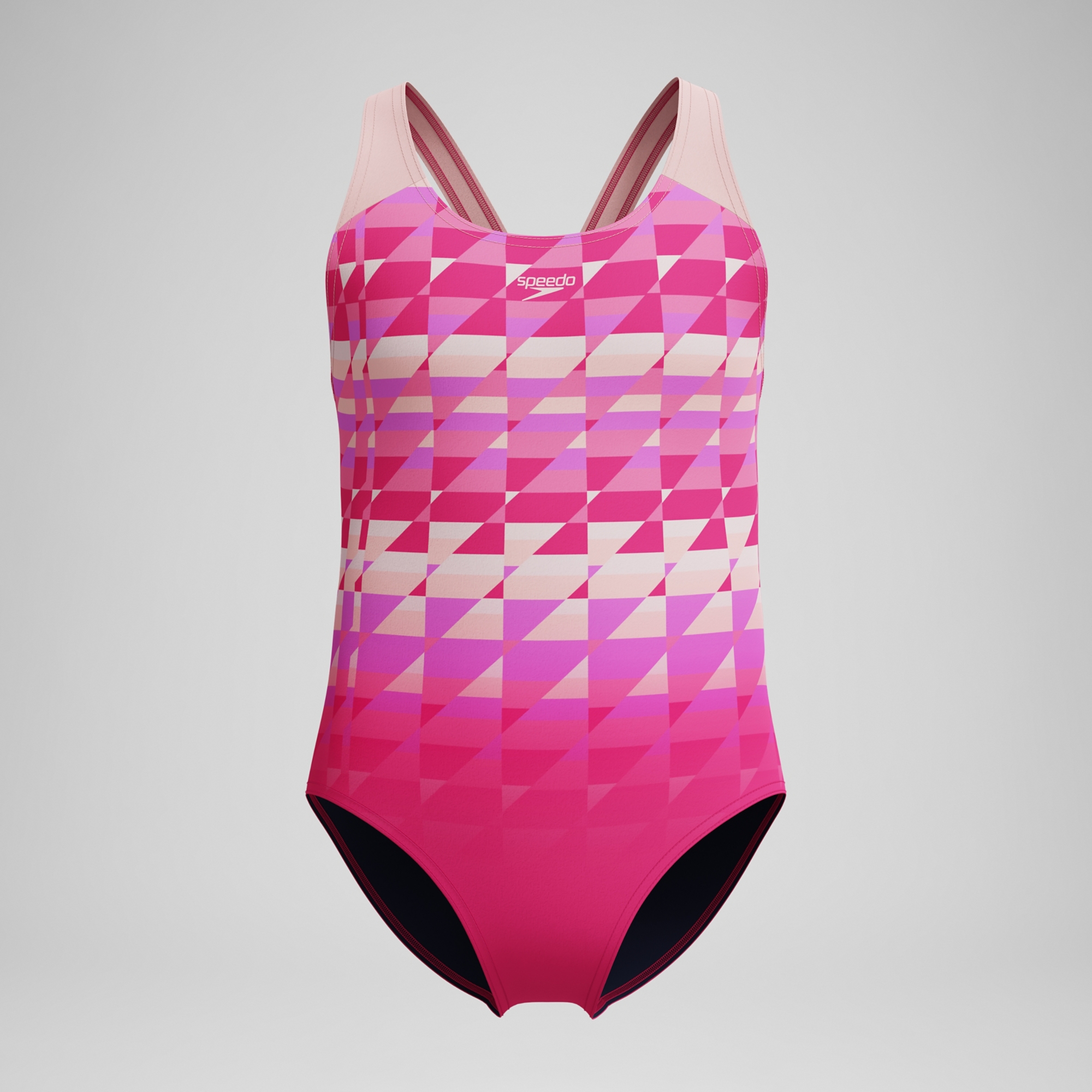 Speedo Print Splashback One Piece (Pink/Alt)